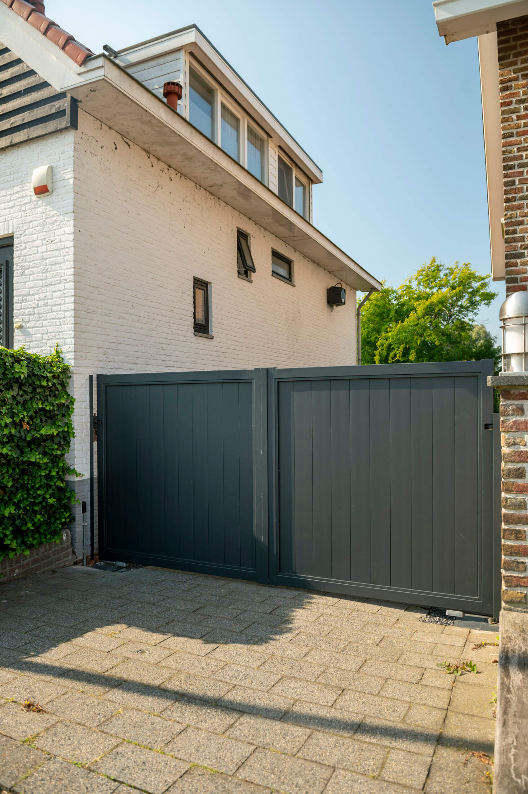 aluminium dubbele draaipoort