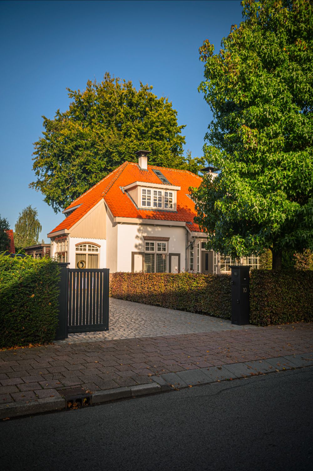 voorkant poort open
