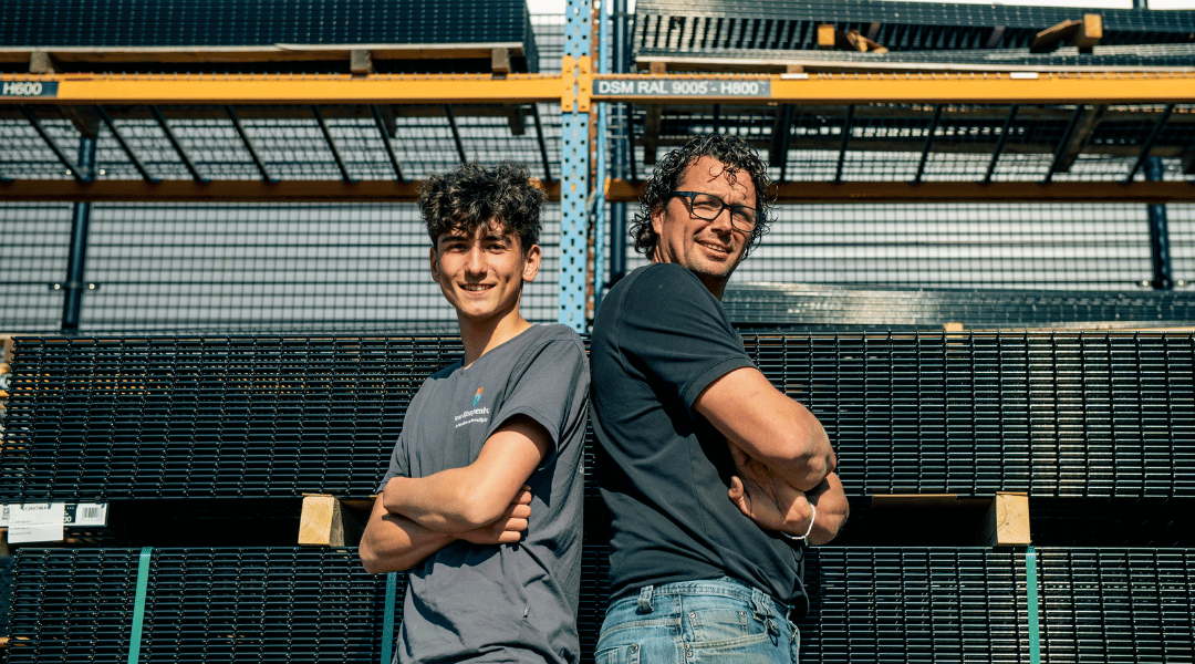 Van Klompenburg Hekwerken duo hekwerkmonteurs