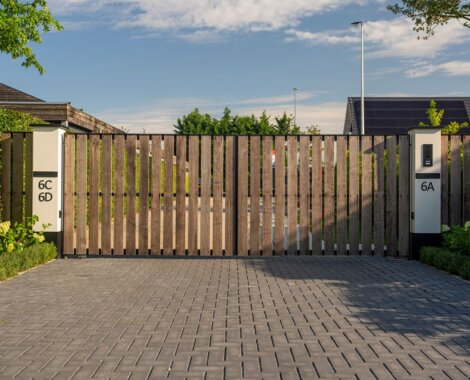 Noordeloos 40 voorkant poort